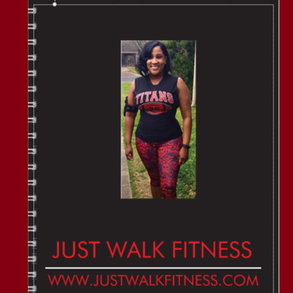 JUST WALK FITNESS FOOD FITNESS NOTEBOOK