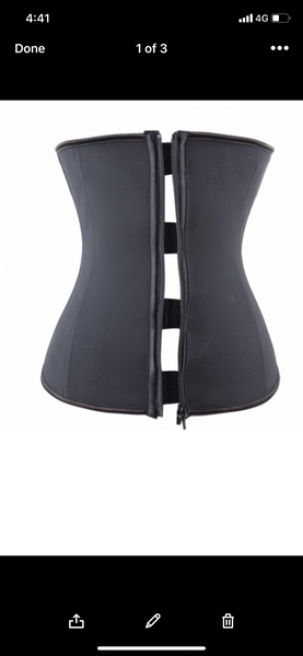 SHRINKING BELT CLASSIC WAIST TRAINER WITH ZIPPER- 1980